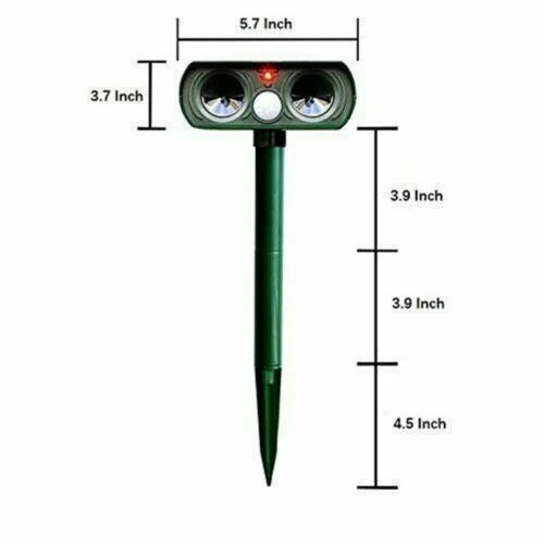Infrared Motion Activated Solar Animal Repeller for Garden Protection | Ventayan