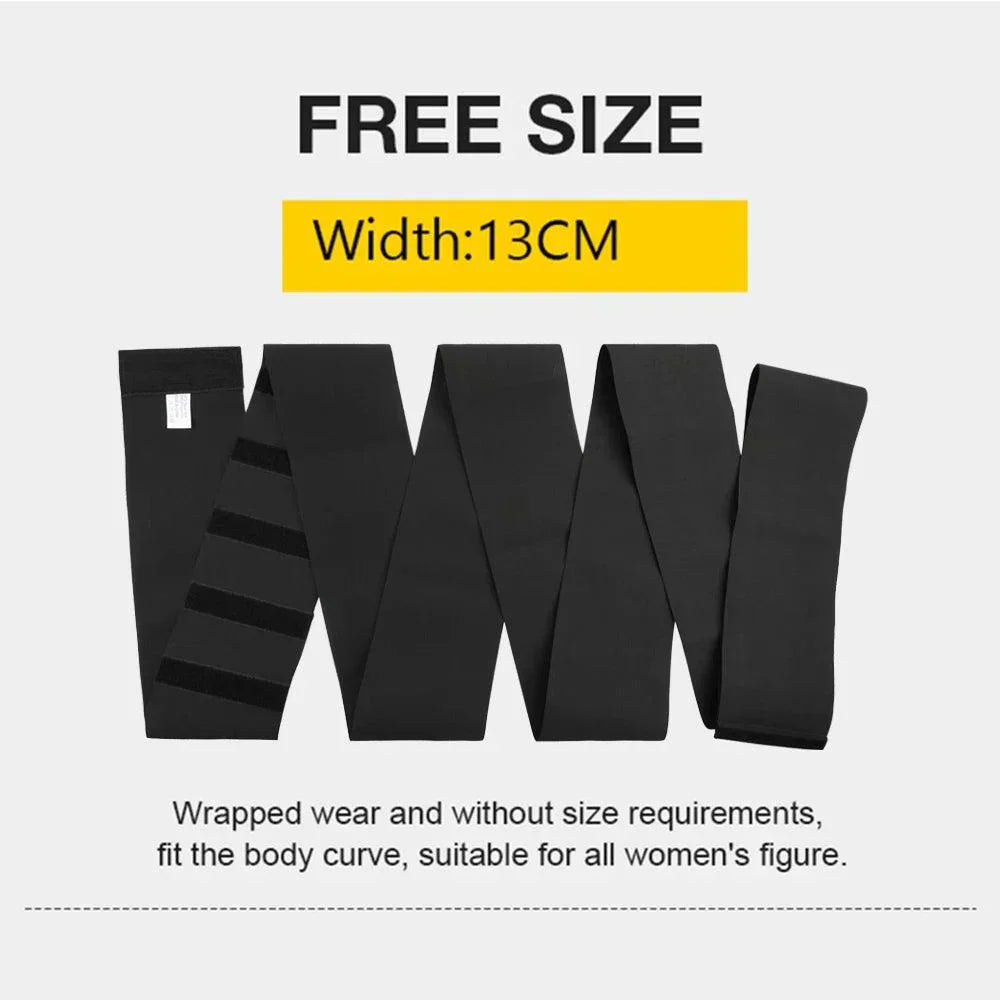 Adjustable Waist Wrap Belt – Body Shaper & Waist Trainer for Women