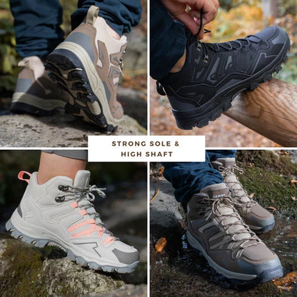 Lightweight Orthopaedic Outdoor & Hiking Boots with Cushioning Sole – Superior Support for Foot Pain Relief