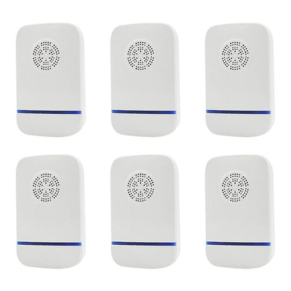 6-Pack Ultrasonic Rodent Repellent Plug-In – Wide Coverage Mice & Pest Deterrent