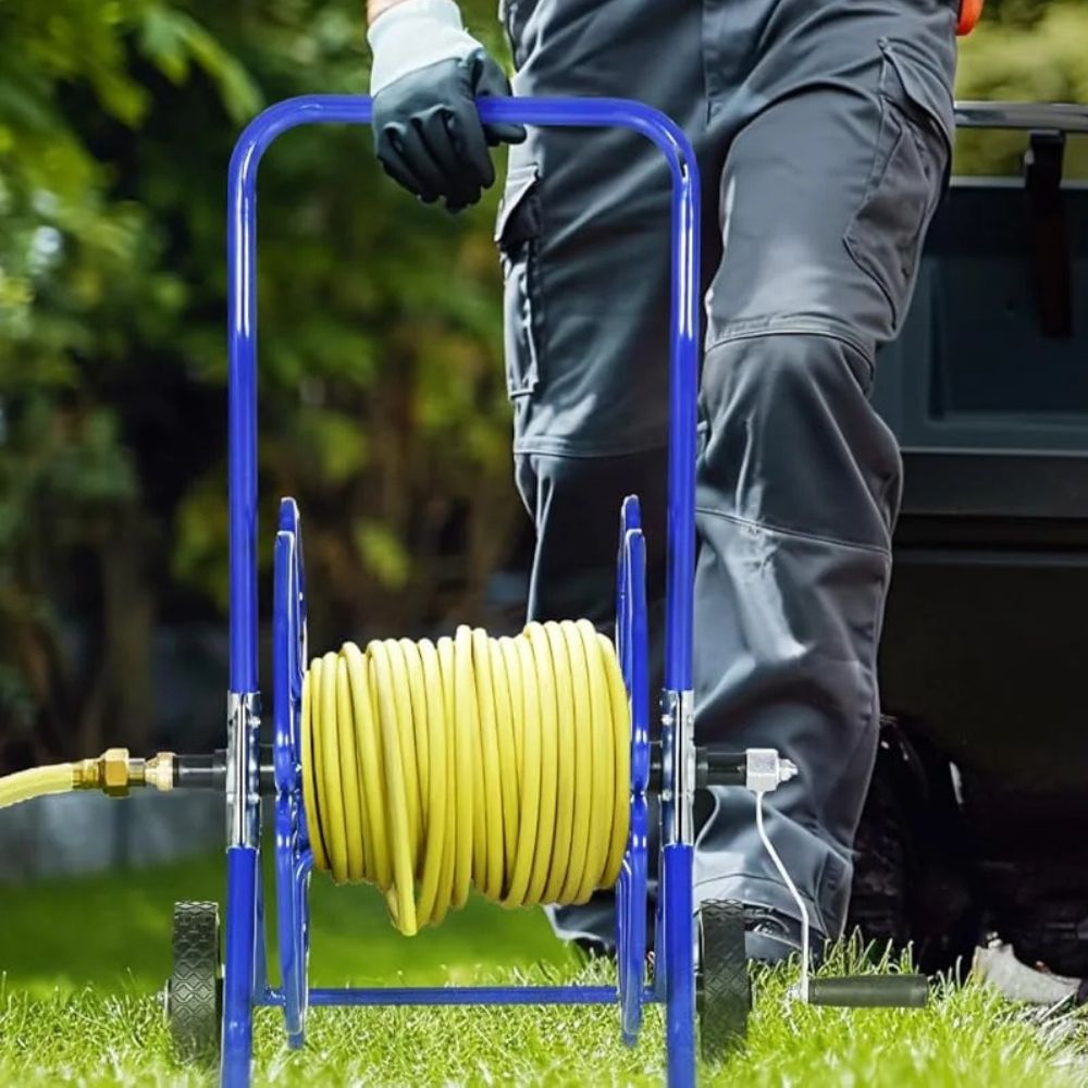 Convenient Portable Garden Hose Storage Reel