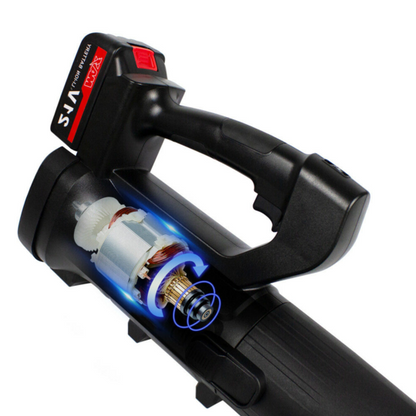 Electric Cordless Snow Blower 21V – Handheld Snow Thrower for Steps, Decks & Cars