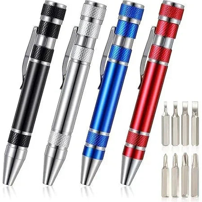 Instant 8-in-1 Pocket Pen Screwdriver