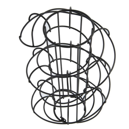Egg Holder Rack Spiral Storage Container Stand