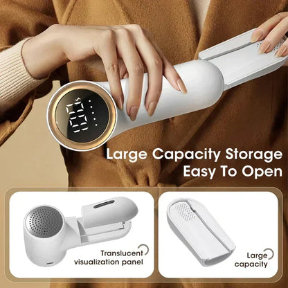 Electric Fabric Lint Remover – Rechargeable Fuzz Shaver for Clothes & Furniture