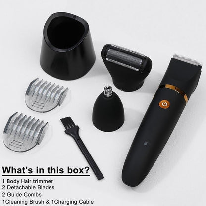 GroomShave | 3-in-1 Electric Body Shaver