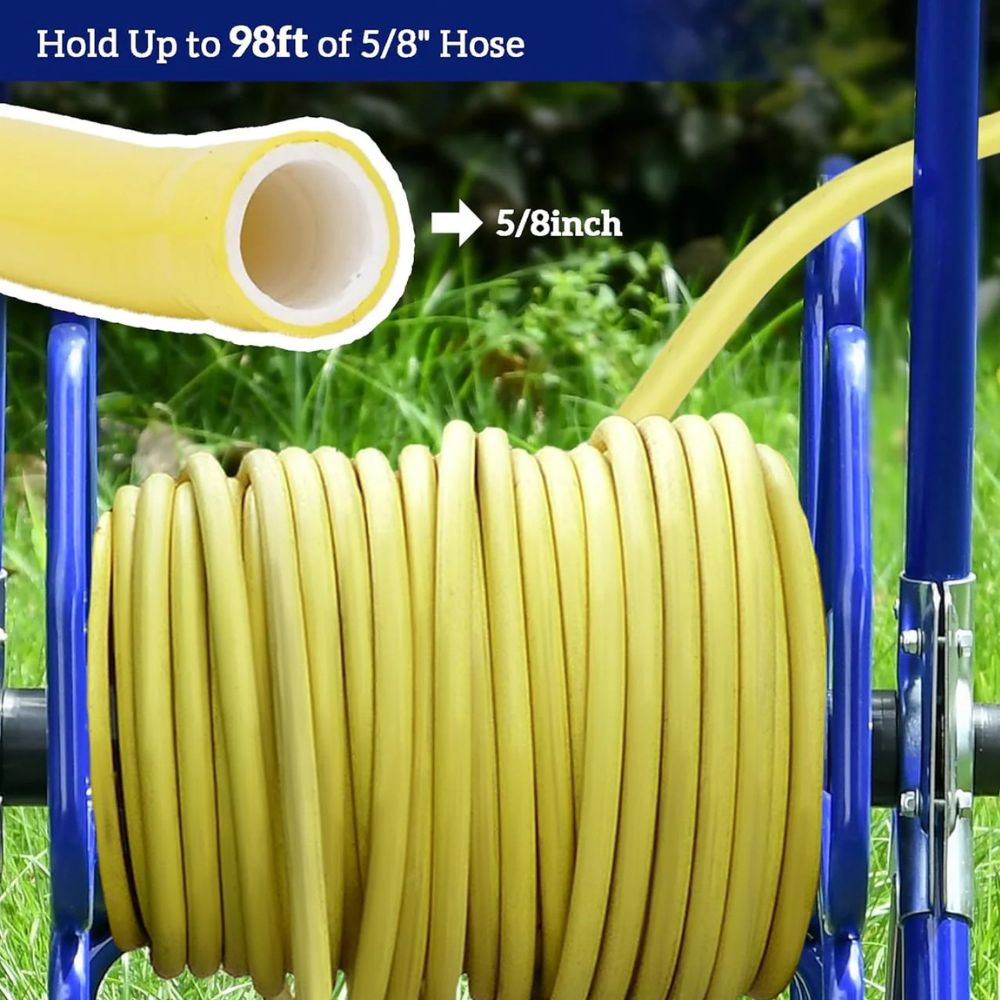 Convenient Portable Garden Hose Storage Reel