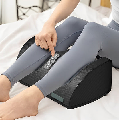 Foot & Calf Massager with Kneading and Air Compression – Heat, Adjustable Intensity, Daily Relaxation