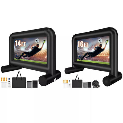 Blow Up Outdoor Theater Movie Projector Screen