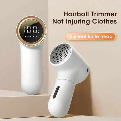 Electric Fabric Lint Remover – Rechargeable Fuzz Shaver for Clothes & Furniture