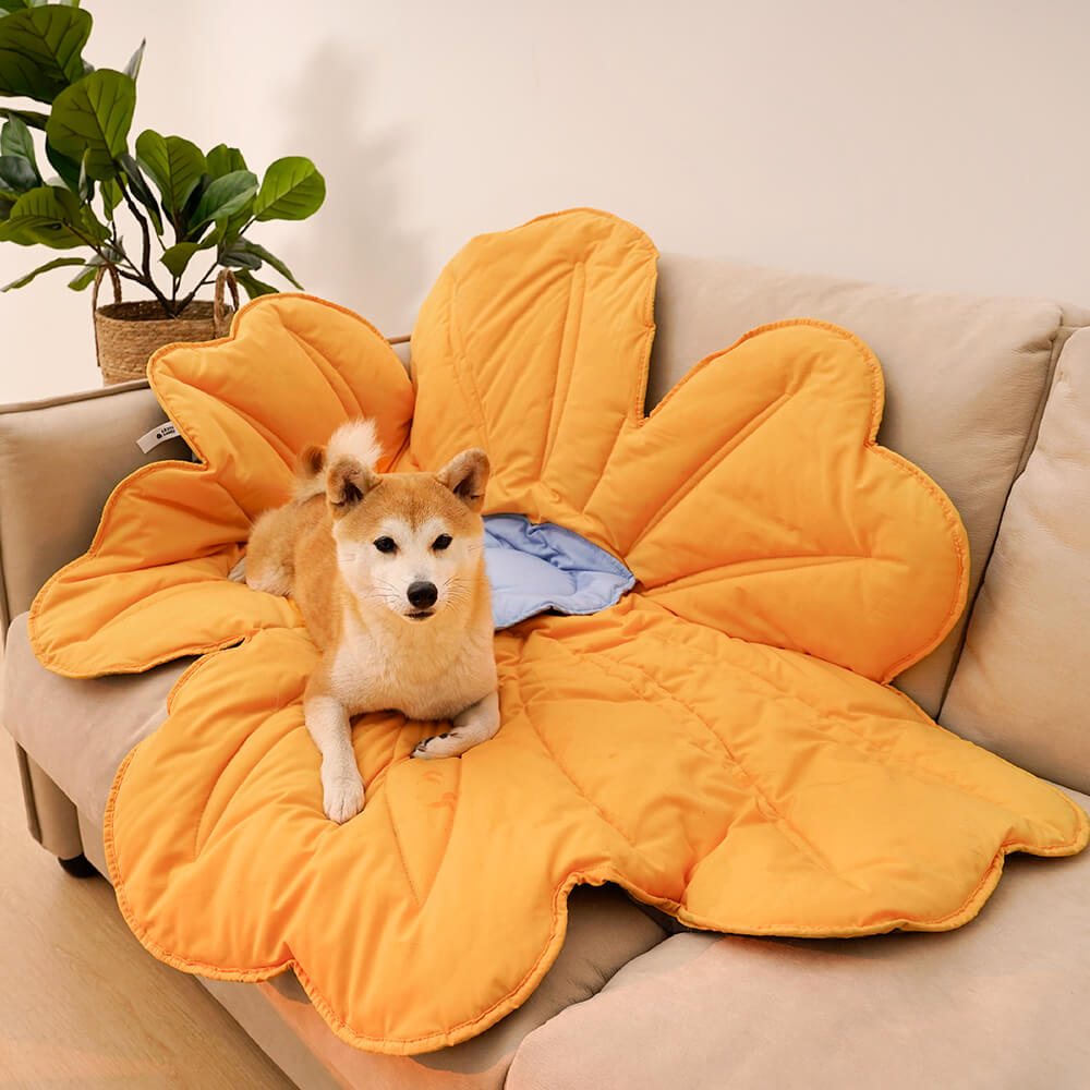 XL Flower Shape Human Mat Dog Blanket