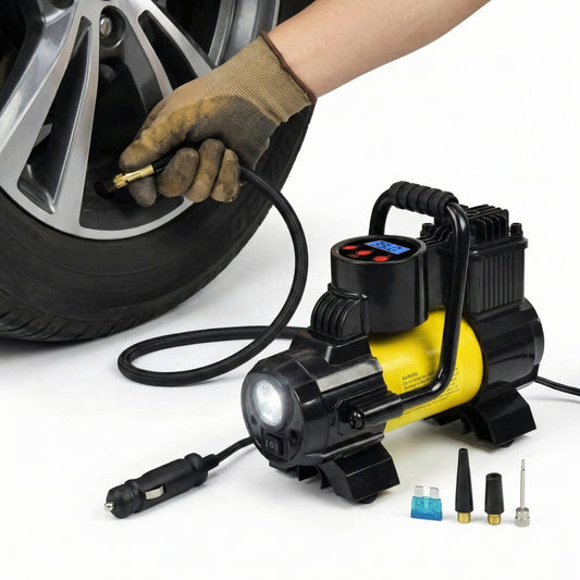 Heavy Duty Portable Tire Air Compressor for Car