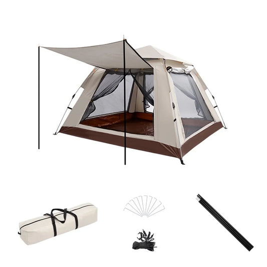Automatic Installation 4 Person Automatic Easy Pop Up Tents For Camping