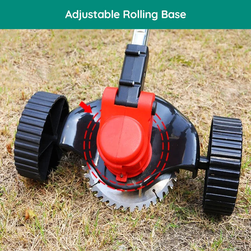 Cordless Grass Strimmer – Battery Powered Garden Trimmer with Steel Blades | Ventayan