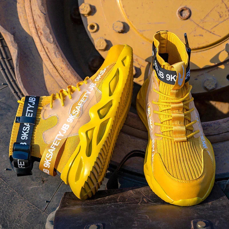 Dela Non-Slip Work Shoes – Breathable Lightweight Summer Footwear