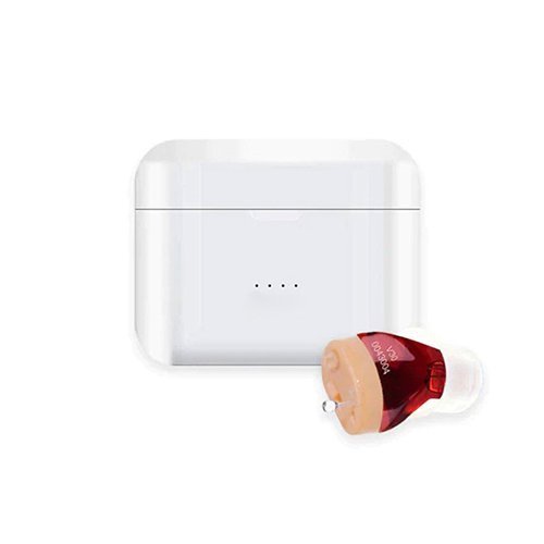 Invisible CIC Hearing Aid – Rechargeable, Discreet, Small In-Canal for Seniors