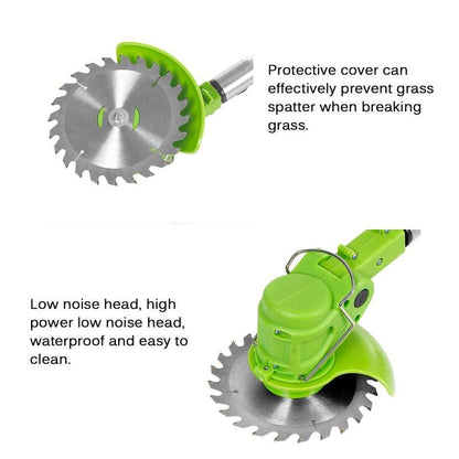 Heavy Duty Cordless Strimmer & Brush Cutter – 2000mAh Battery, 240 Min Runtime | Ventayan