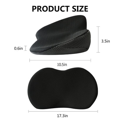 Car Booster Seat Cushion for Adults – Height & Comfort Support Pad
