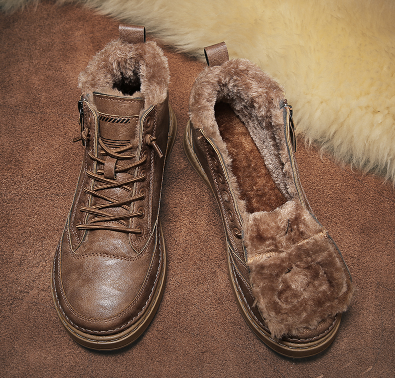 Harley Man - Winter boots in cotton and wool