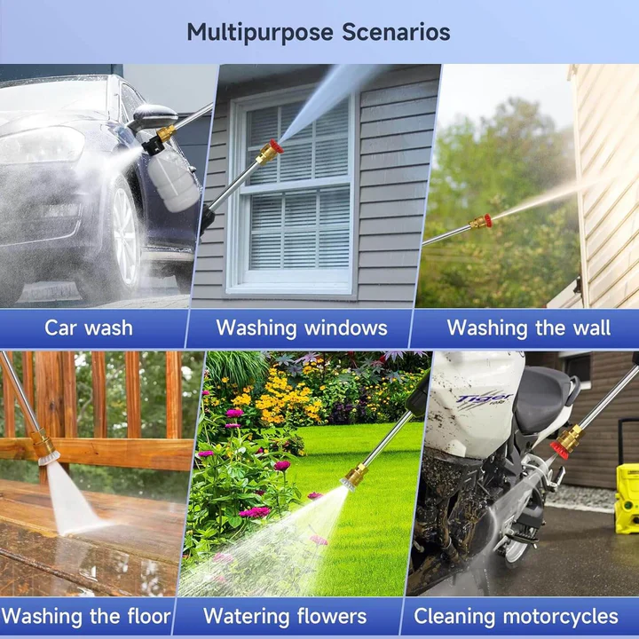 Cordless High Pressure Washer with 2 Batteries | Ventayan
