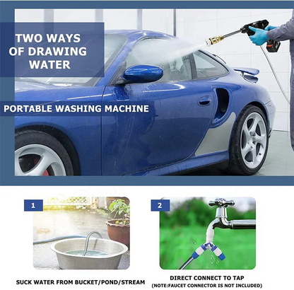 Cordless High Pressure Washer with 2 Batteries | Ventayan