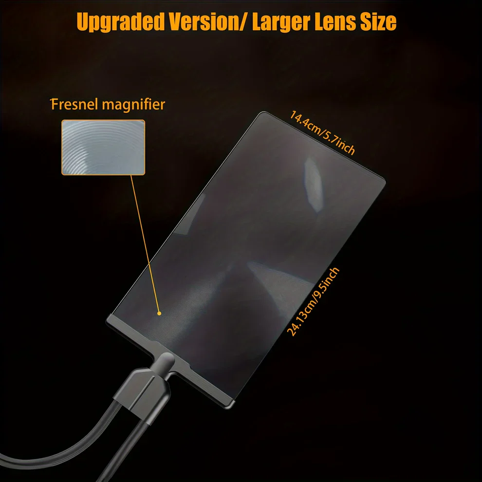 Hands Free Magnifying Glass with Flexible Neck for Easy Reading | Ventayan