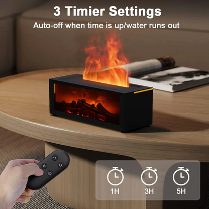 Air Humidifier and Air Purifier with Aromatherapy Flame Effect | Ventayan