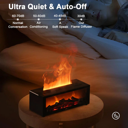 Air Humidifier and Air Purifier with Aromatherapy Flame Effect | Ventayan