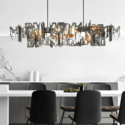 Fantasy Order Vintage Rustic Hollow LED Post-Modern Chandelier Lighting