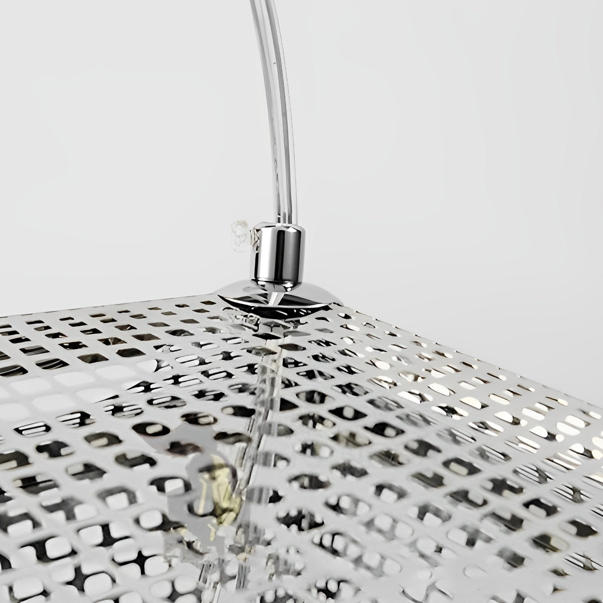 Geometric Round Electroplated Metal Postmodern Pendant Light Chandelier Ceiling Light