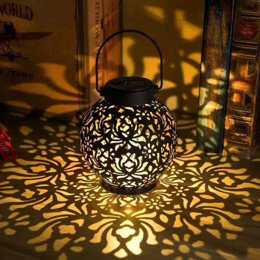 Designer Outdoor Weatherproof LED Solar Pendant Light