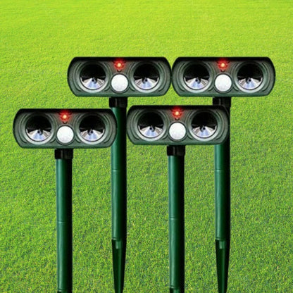 Infrared Motion Activated Solar Animal Repeller for Garden Protection | Ventayan