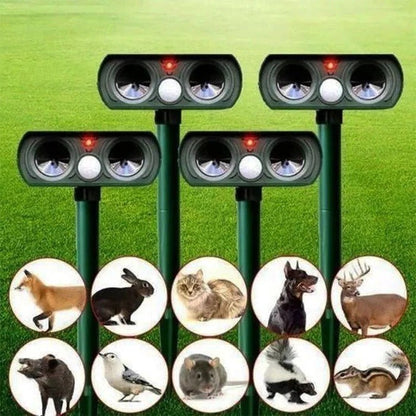 Infrared Motion Activated Solar Animal Repeller for Garden Protection | Ventayan