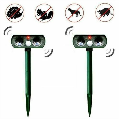 Infrared Motion Activated Solar Animal Repeller for Garden Protection | Ventayan