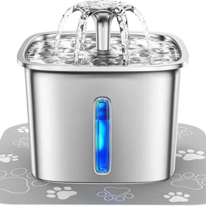 Automatic Stainless Steel Pet Water Fountain for Cats and Dogs | Ventayan
