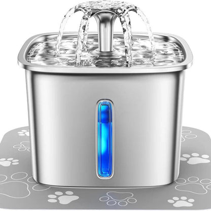 Automatic Stainless Steel Pet Water Fountain for Cats and Dogs | Ventayan