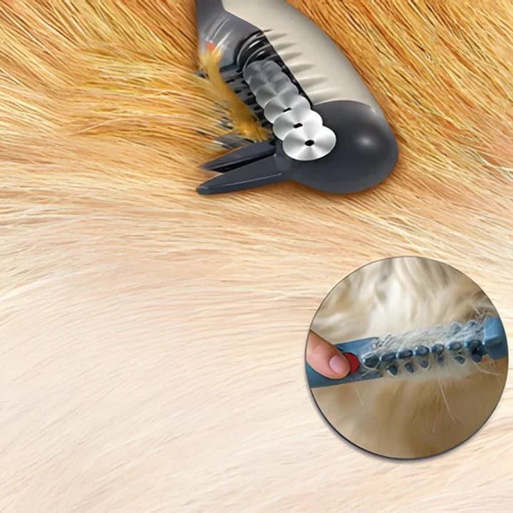 Anti Tangle Pet Grooming Rake For Dogs With Long Hair | Ventayan