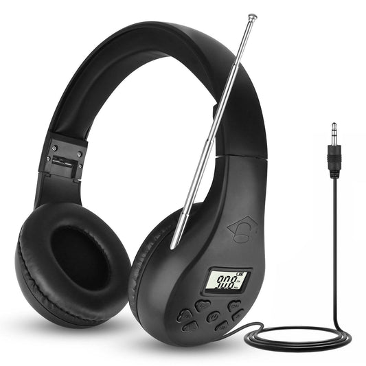 Headphones With FM Radio And Bluetooth