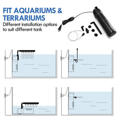 Aquarium Fish Tank Submersible Water Pump
