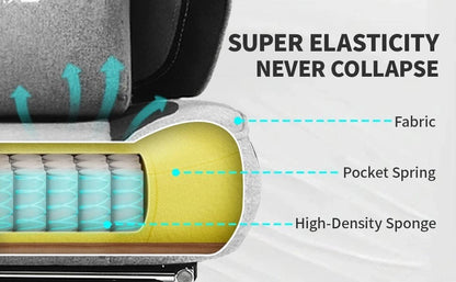 Ergonomic Gaming Chair With Footrest