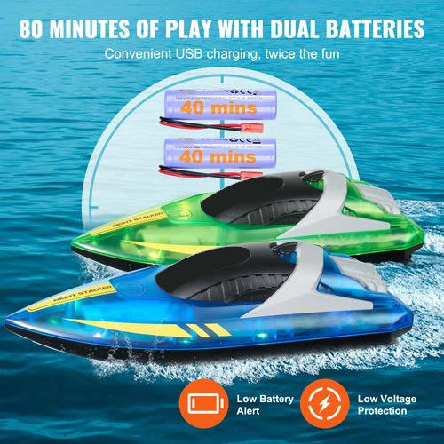 2pcs Remote Control Boat