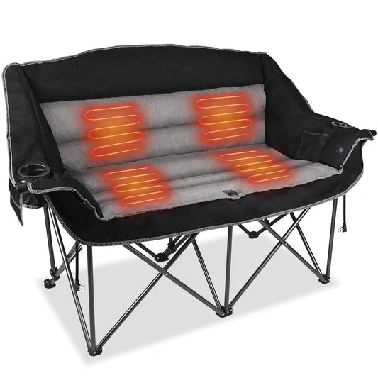 Heated Double Camping Chair