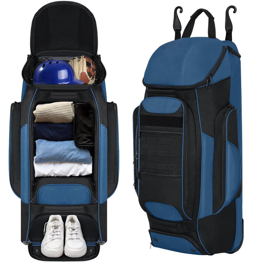 Baseball Catcher Bag with Wheels