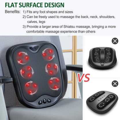 Foot Massager Machine with Heat Deep Kneading