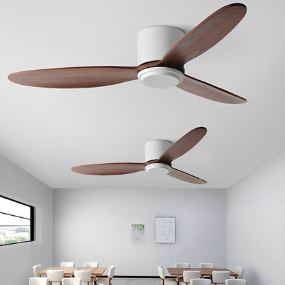 LED Inverter Silent White Low Floor DC Motor Simple Ceiling Fan Light