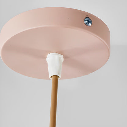 Minimalist Conical LED Macaron Color Pendant Light Island Lighting Chandelier