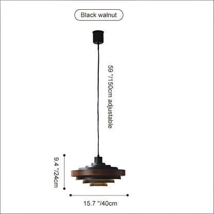 Modern Minimalist Shaded Drum Pendant Light