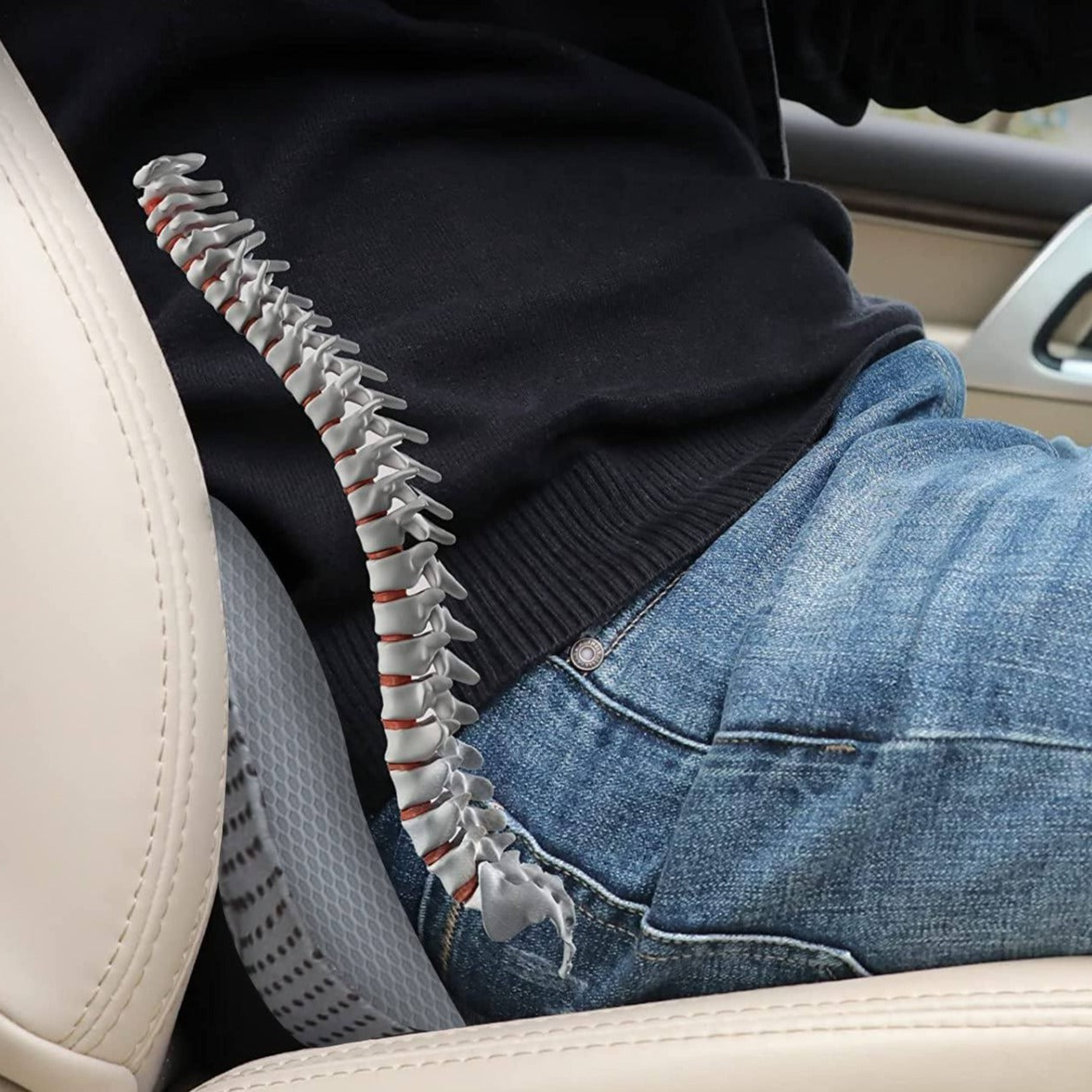 Car Booster Seat Cushion for Adults – Height & Comfort Support Pad