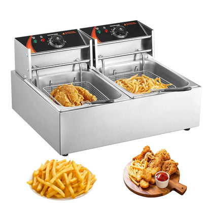 25Qt Commercial Electric Deep Fryer