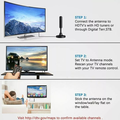 Digital Antenna For Tv Indoor 300 Miles